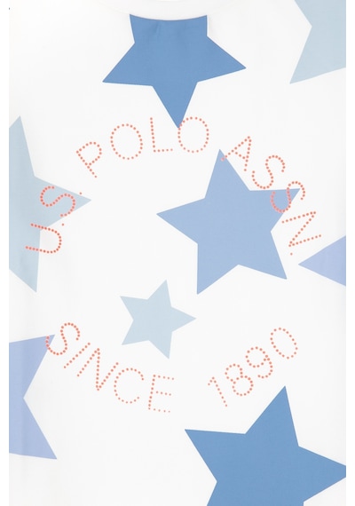 U.s. Polo Assn. Kız Çocuk Krem Pijama Takım 50315466-vr071 KREM