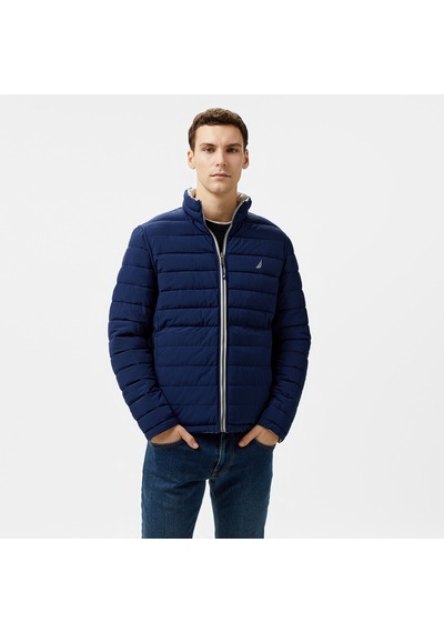 Nautica Erkek Gri & Lacivert Çift Taraflı Mont