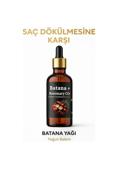 Safvital Batana Yağı Saç Dökülmesine Karşı Güçlendirici & Gürleştirici Bakım Yağı 50 Ml Biberiye+co2