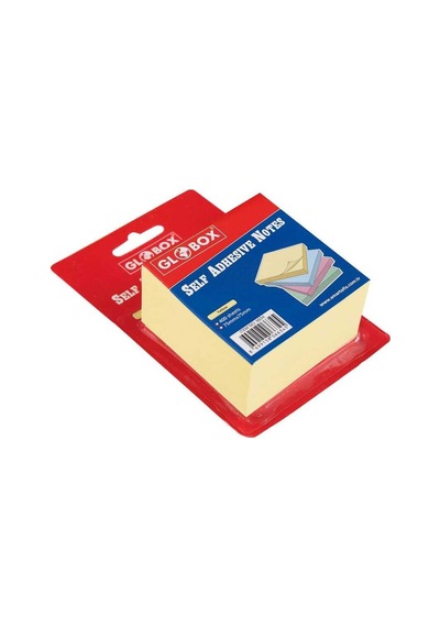 Globox Yapışkanlı Not Kağıdı 75x75 Mm Küp 400 Yaprak Sarı