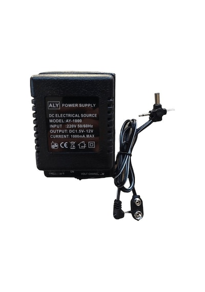 3v-12v 3000ma Çok Uçlu Kademeli Adaptör - Üniversal Ayarlanabilir Güç Kaynağı