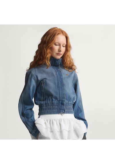 Adidas Denim Kadın Ceket C-adıke1072b30a00 Mavi