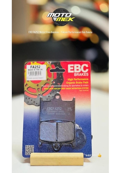 Yamaha Xsr 700 Abs Ön 16-21 Ebc Fa252 Motor Fren Balatası Yüksek Performanslı Disk Balata
