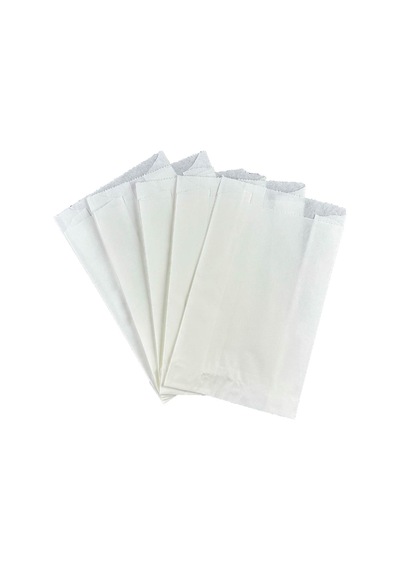 500 Gr Küçük Boy Yağlı Kese Kağıdı, Hediye Paketi 12x20cm Beyaz Renk