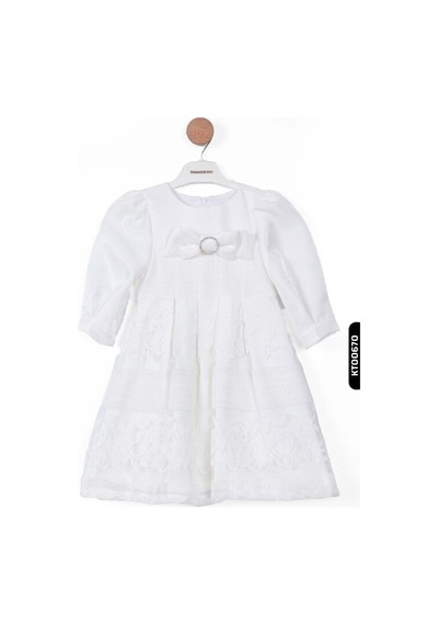 Xo Kids Bohçalı O Yakalı Fermuarlı Katlanmış Kollu Ajurlu Kız Çocuk Elbise 2-6 Yaş 10036 Beyaz Xo Kids Bohçalı O Yakalı Fermuarlı Katlanmış Kollu Ajurlu Kız Çocuk Elbise 2-6 Yaş 10036 Beyaz