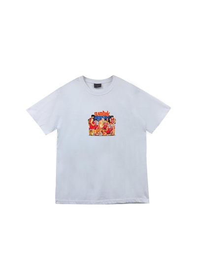 Slam Dunk Anime Baskılı Tshirt Çok Renkli