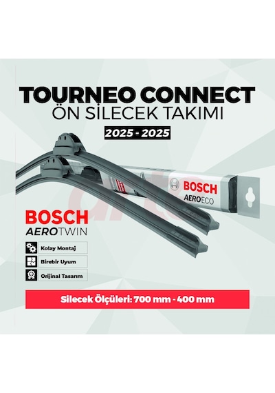 Ford Tourneo Connect Iıı Şub. 2022-2025 Bosch Aeroeco Ön Silecek Takımı