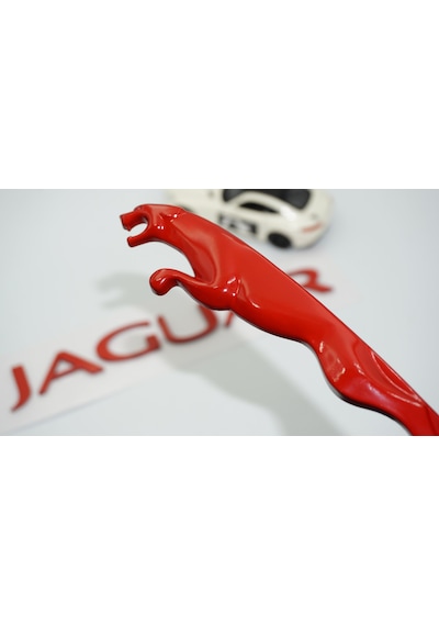 Dk Tuning Jaguar Panter Kırmızı Abs Bagaj Yazı Logo Oem Ürün
