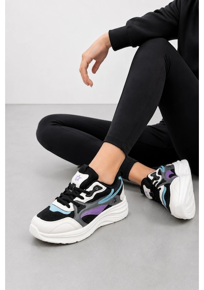 Ht Hotin Siena Kadın Spor Ayakkabı Rahat Tabanlı Günlük Konforlu Kadın Sneaker Beyaz-siyah Ht Hotin Siena Kadın Spor Ayakkabı Rahat Tabanlı Günlük Konforlu Kadın Sneaker Beyaz-siyah
