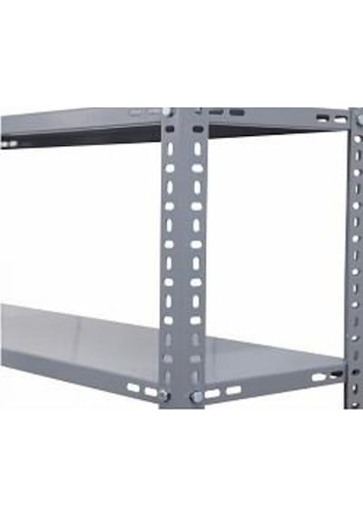 Raf Burada  7 Katlı 3'lü Galvaniz Çelik Raf - Depo, Arşiv, Kiler, Dosya, Market Rafı-31x60x200 cm- 0.70 mm