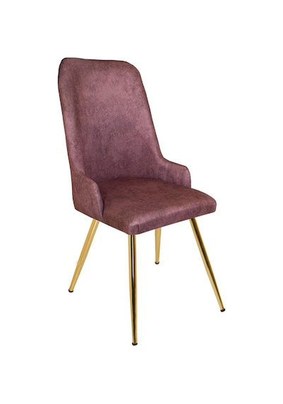 Çırağan Sandalye Gold - Pembe Çok Renkli