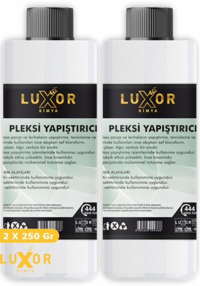 Luxor Kimya Pleksi Yapıştırıcı 2 X 250 Gr