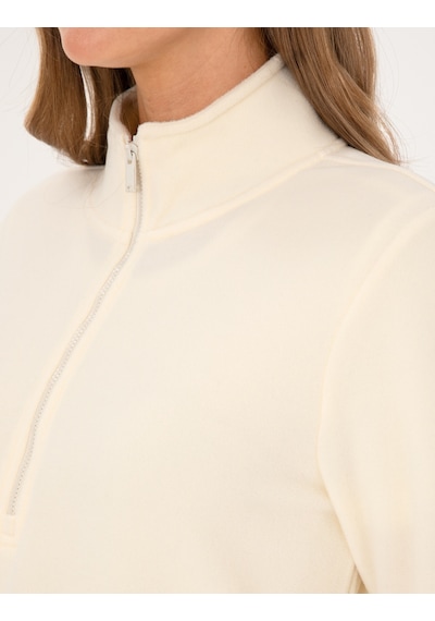 Pierre Cardin Kadın Ekru Sweatshirt 50316333-vr019 Ekru