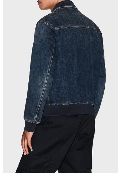 Armani Exchange Erkek Kot Ceket Xm001955 Af15833 Mb001 Lacivert Lacivert