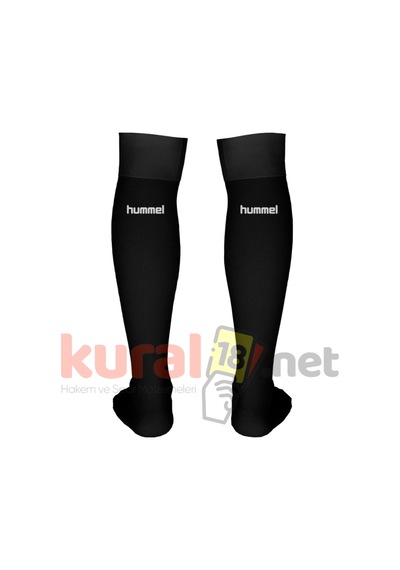 Hummel Hummle Tff Hakem Maç Çorabı Siyah Siyah