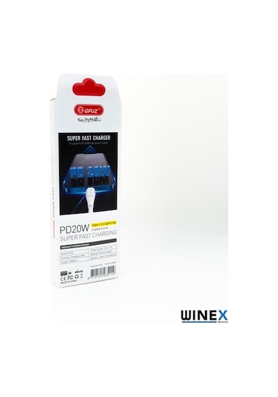 Winex Ca119 3A Pd20 Type-C To Lightning Data Hızlı Şarj Kablosu