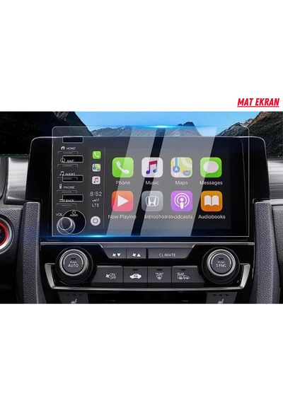 Honda Civic Fc5 Makyajlı Kasa Navigasyon Ve Multimedya Uyumlu Mat Ekran Koruyucu