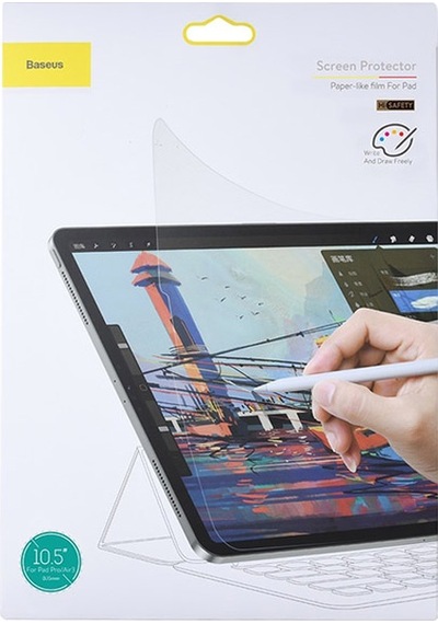 Baseus Apple Uyumlu iPad  Pro/Air 3.10.5 İnch Paper Like Film Darbe Emici Pet