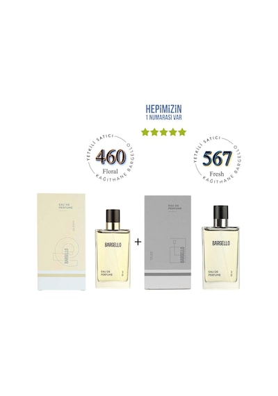 460 + 567 Kadın / Erkek Parfüm Edp 50 Ml Floral / Fresh - Mnms460 Baharat