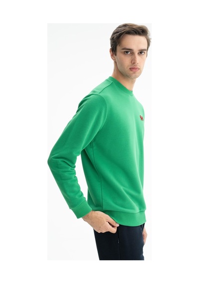 AR-MA Arma Erkek Regular Fit Şardonsuz 3 İplik Bisiklet Yaka Sweatshırt 001