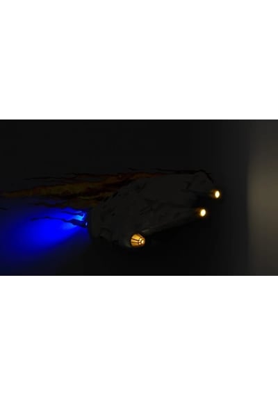 3d Light Fx Star Wars Millennium Falcon Duvar Lambası Çok Renkli
