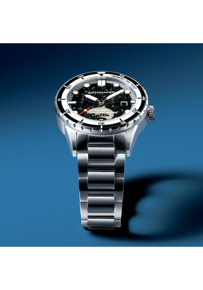 Spinnaker Hass Sp-5172-22 4ocean Limited Edition Otomatik Erkek Kol Saati Metalik Gri
