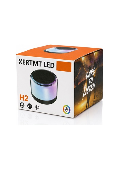 Bt - Sd - Usb Şarjlı Rgb Işıklı Bluetooth Wireless Speaker Hoparlör 3w Pl-4675 5705