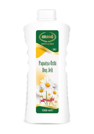 Ersağ Papatya Özlü Duş Jeli 1 L + Boş Aparat