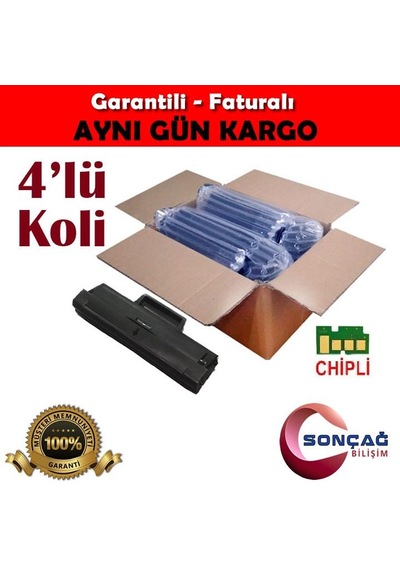 Samsung Uyumlu D101 4'Lü Koli Chipli Toner Çipli