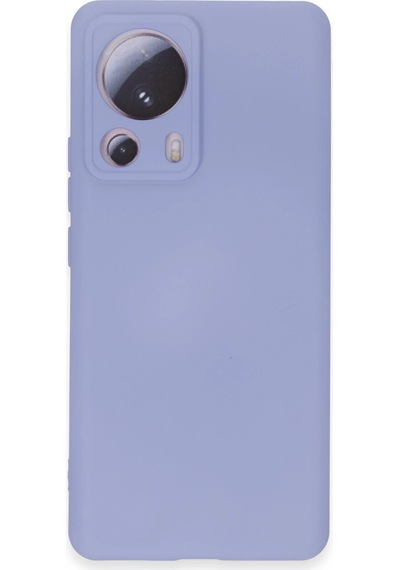 Newface - 321 - Xiaomi Mi 13 Lite Kılıf Nano İçi Kadife Silikon - Edntrend - - Lila