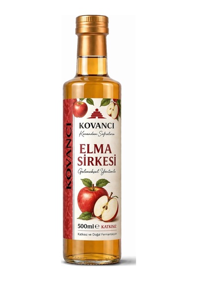 Elma Sirkesi 500 Ml %100 Doğal & Fermente Katkısız