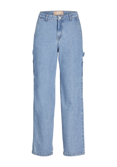 Jack & Jones Kadın Relaxed Fit Jean - Elza 12253069 Light Blue Denim