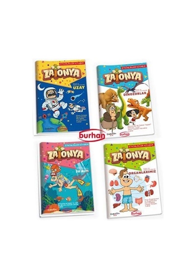 Zatonya Etkinlikler Kitapları Seti 4 Kitap Set / Mustafa H. ...