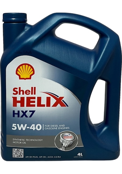 Shell Helix Hx7 5w-40 Motor Yağı 4 L + HX8 5W-40 Motor Yağı 1 L