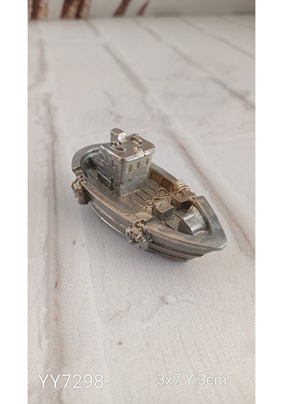 Yy7298 Mini Tekne Teraryum Biblo Silikon Kalıp