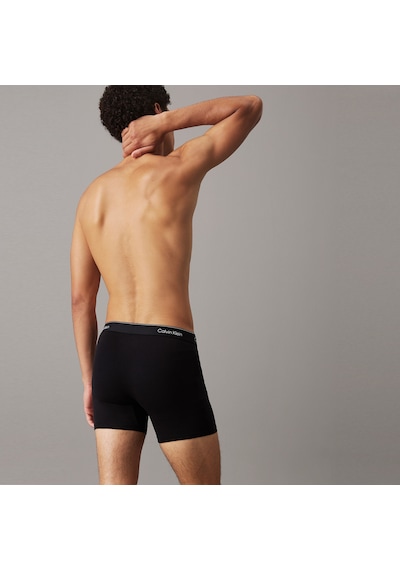 Calvin Klein Trunk 3'lü Erkek Siyah Boxer 026 Lv00nb4392 Siyah