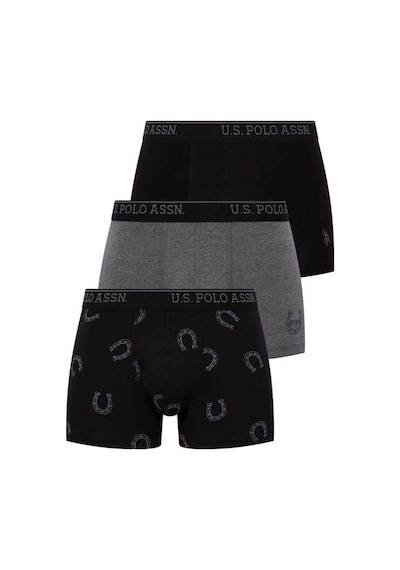 U.S. Polo Assn. U.s Polo Assn. 80304 Erkek 3'lü Boxer-mix Çok Renkli