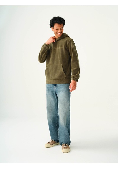 Loft Erkek Sweatshirt Koyu Haki Lf2037418 25kp69000073 P69195 Koyu Haki