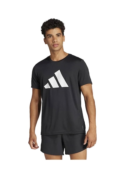 Adidas Run It Tee Erkek T-shirt Il7235 Siyah-siyah Siyah