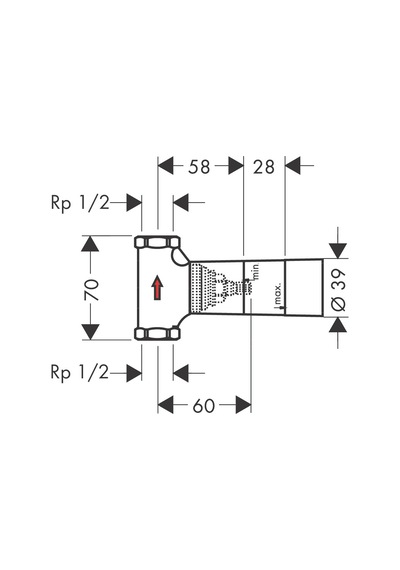 Hansgrohe Unıversal ic Set 40 L/dk Ankastre Acma Kapama Valfı Ser