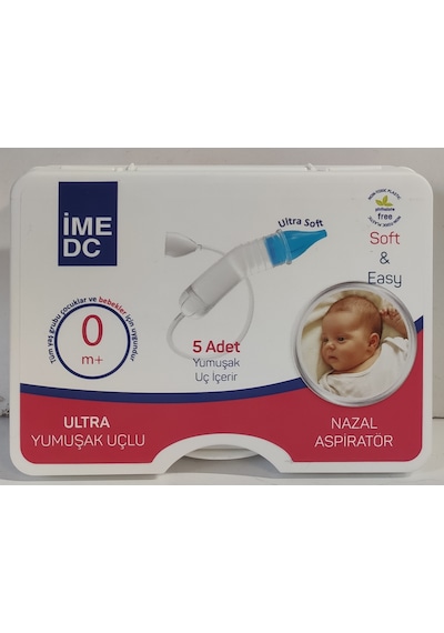 İme Dc Nazal Aspiratör Ultra Yumuşak Uçlu +5 Yedek 5048 İme Dc Nazal Aspiratör Ultra Yumuşak Uçlu +5 Yedek 5048