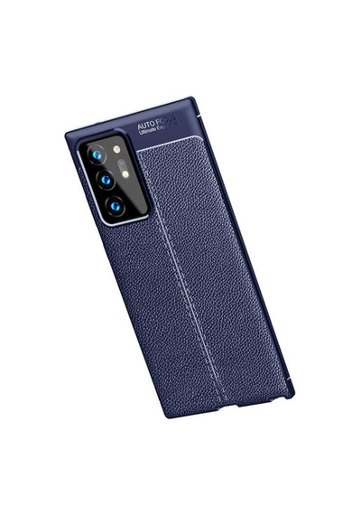 Galaxy Note 20 Ultra Kılıf Zore Niss Deri Desenli Silikon Kılıf