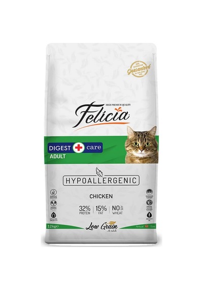 Felicia Tavuklu Ve Hamsili Düşük Tahıllı Yetişkin Kedi Maması 12 Kg