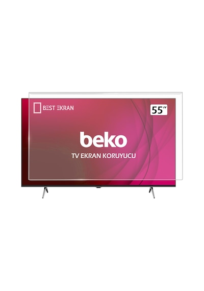 Beko Uyumlu  B55 D 895 A Tv Ekran Koruyucu -  55" inç B55D895A Ekra