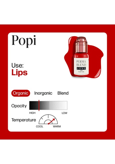 Perma Blend Luxe Popi Kalıcı Makyaj Dudak Pigmenti 15ml