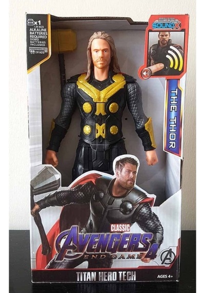 Avengers Oyuncak Thor Figür Oyuncak Sesli Işıklı Oyunca