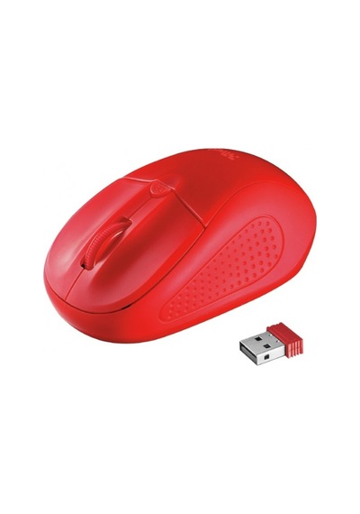 TRUST PRİMO 20787 USB 1600 DPI KIRMIZI KABLO  UZ MOUSE