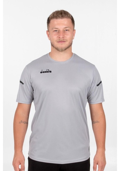 Diadora Alto 25 Antrenman Tişört Gri