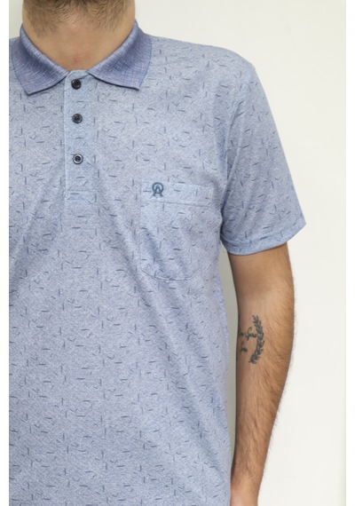 Santa Dmctekstil Erkek Desenli Klasik Kesim Rahat Kalıp Tek Cepli Polo Yaka Düğmeli T-shirt Lacivert Santa Dmctekstil Erkek Desenli Klasik Kesim Rahat Kalıp Tek Cepli Polo Yaka Düğmeli T-shirt Lacivert