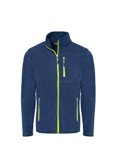 Genius Store Unisex 3 Cepli Tam Fermuarlı Polar Ceket
